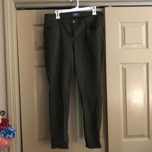 Olive Green Old Navy Rock Star Jeans